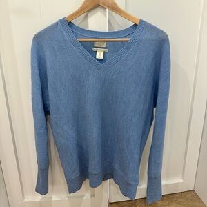 Telluride Clothing Company Woman’s Blue Merino Wool Sweater